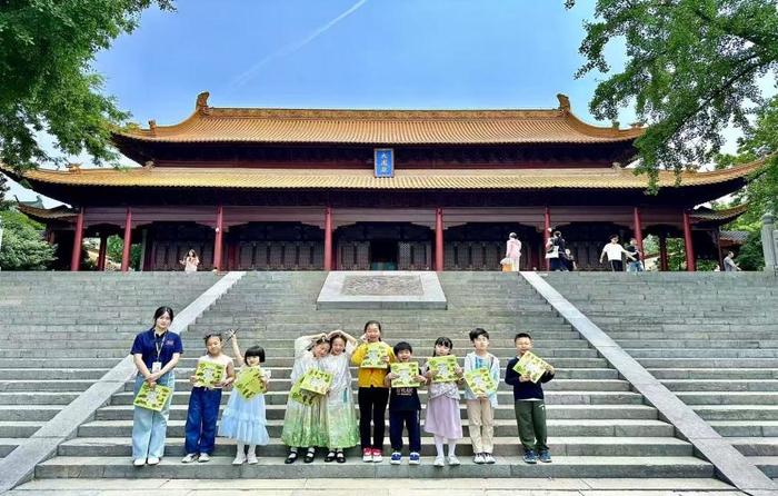 南京市博物馆“寻脉金陵”研学活动  南京市博物总馆 供图