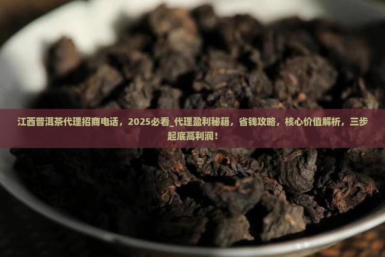江西普洱茶代理招商电话
