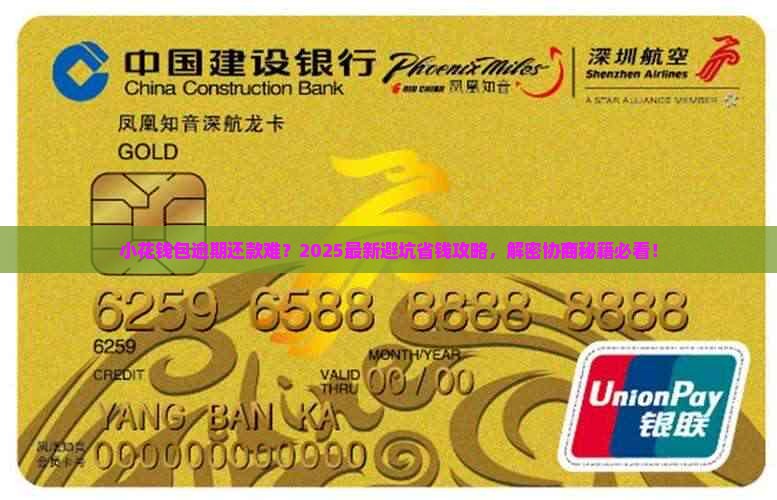 小花钱包逾期还款难？2025最新避坑省钱攻略，解密协商秘籍必看！