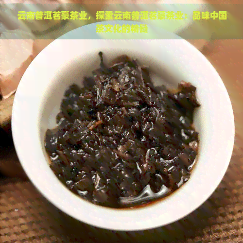 云南普洱茗豪茶业，探索云南普洱茗豪茶业：品味中国茶文化的精髓